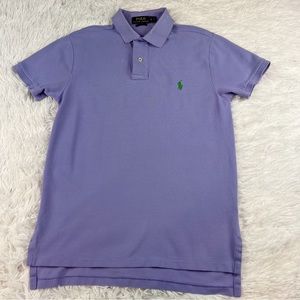 Polo Ralph Lauren Men's short sleeve polo shirt in purple